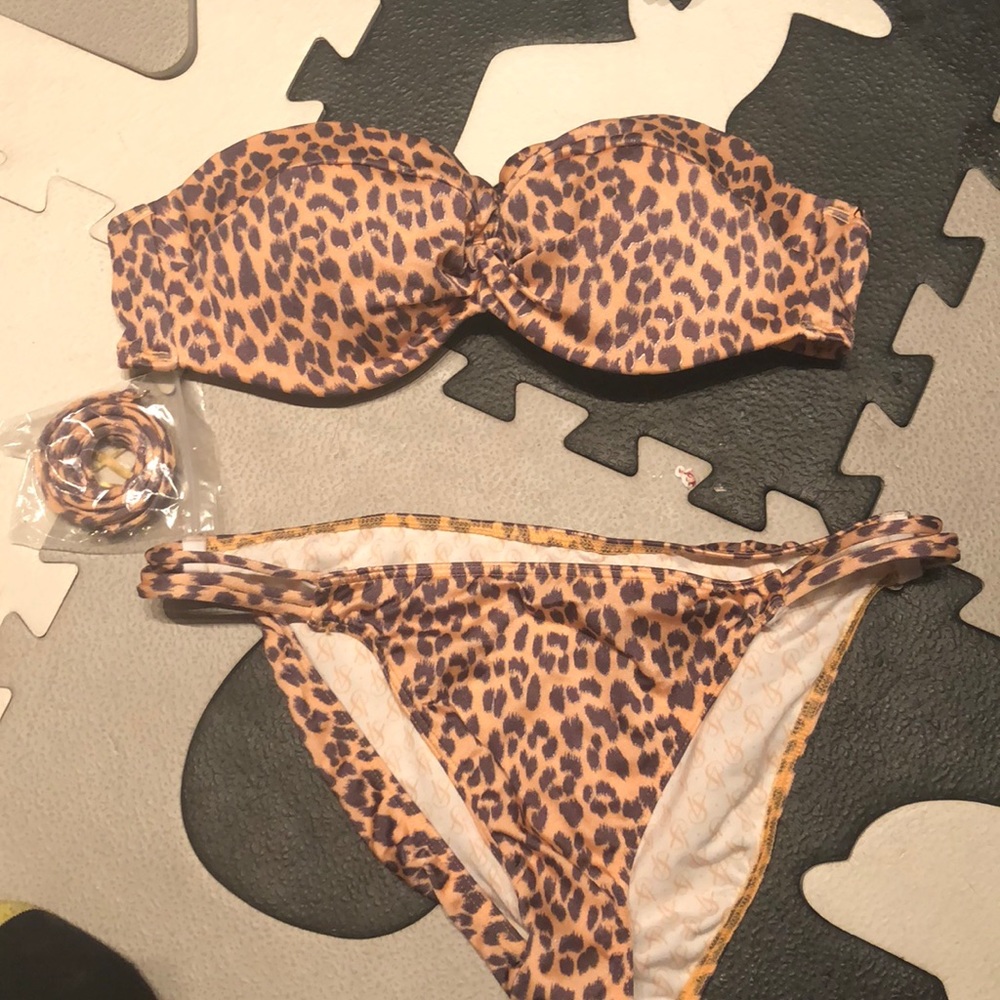 Victoria Secret swimsuit.